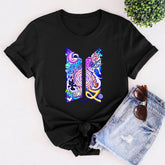 Women's Festa KPOP Logo Printed Crew Neck Top